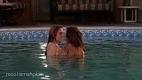 Молодые лесбиянки в бассейне и в джакузи